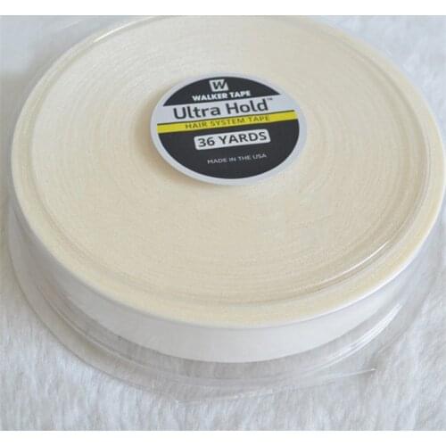 1.27cm 1.9cm 2.54cm 36 Yards Walker Tape Ultra Hold Double Sided Adhesives Tape For Hair Tape Extension/Toupee/Lace Wigs