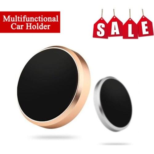 New Univeral Magnetic Car Phone Holder Air Vent Mount Magnet Dashboard Car Holder Desk Wall Sticker Mobile Phone Holder Stand