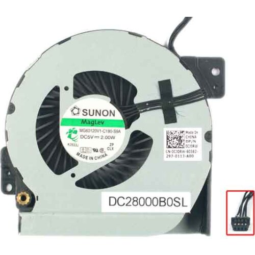 SUNON MG60120V1-C180-S9A DC 5V 2.00W 4-Wire Server Laptop Cooling Fan