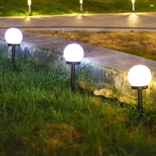 Outdoors Led Solar Lights Outdoor Solar Led Lawn Lamps Street Lighting Luminaria for Garden Decoration Solar Powered Path Lights