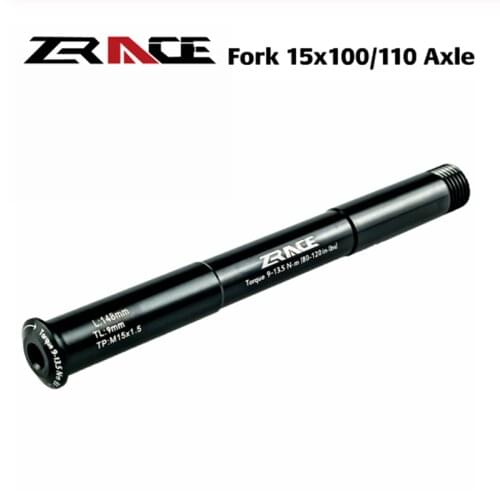 NEW ZRACE MTB fork QR15x100 / QR15x110 Thru Axle Lever Accessories for ROCKSHOX / FOX 35g, 15x100 15x110 QR15 15*100 15*110