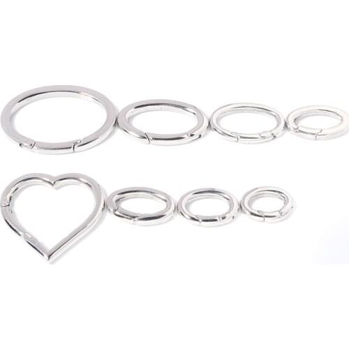 SKysee Stainless Steel Jewelry Oval Buckle Diy Bag Buckle Woman Oval