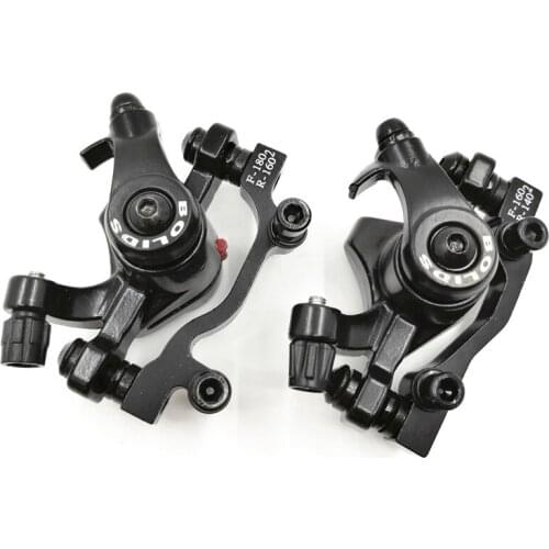 1 Pair Mountain Bike Brake Caliper Front Rear Line Pull Disc Brake With Pads MTB City Bicycle Brakes M375 TX805