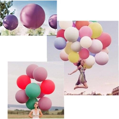 36inch Giant Latex Balloons Brithday party wedding decoration multicolor balloon