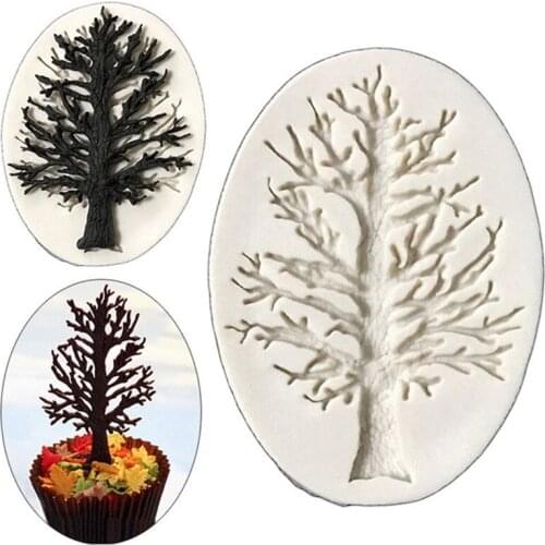 3D Silicone Cake Mold Wedding Cake Decoration Molds Wedding Cake Moulds Christmas Tree Rose Flower Form Cookie Cutter