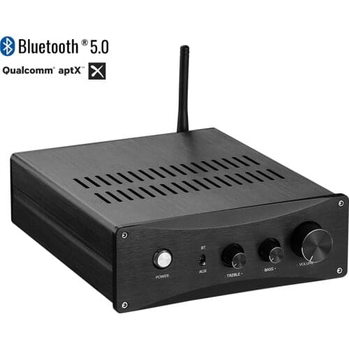 AIYIMA HIFI TPA3255 Bluetooth 5.0 Amplifier 325Wx2 Class D Bluetooth QCC3008 APTX Amplificador For Power Sound DIY Home Theat