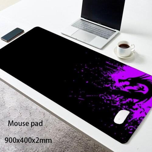 Gaming Large Mouse Pad with Stitched Edges- Extended XXL Mouse Mat with Nonslip Natural Rubber Base and Waterproof mouse pad mat