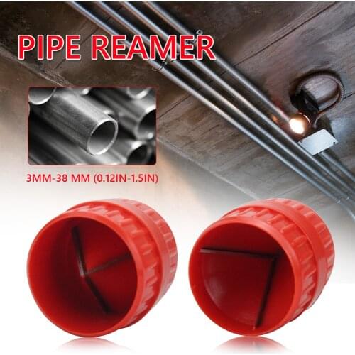 Inner Outer Reamer for 0.12-1.5 inch Copper Plastic PVC Tube Deburring Tool