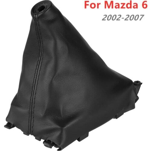 Gear Shift Gaiter Boot Cover for Mazda 6 M6 2002 2003 2004 2005 2006 2007 Car PU Leather Gaiter Shifter Anti-dust Accessories