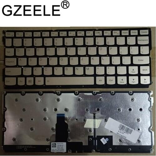 GZEELE new for Lenovo xiaoxin Air 12 Yoga 900S-12ISK Yoga 900S yoga 4s Keyboard With Backlit Without Frame silver or gold color