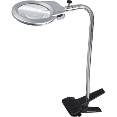 Magnifying glass 2.25X-5.0X Lupas led Magnifier Standing Loupe with led light magnifier Jewelers loupe Magnifier glasses