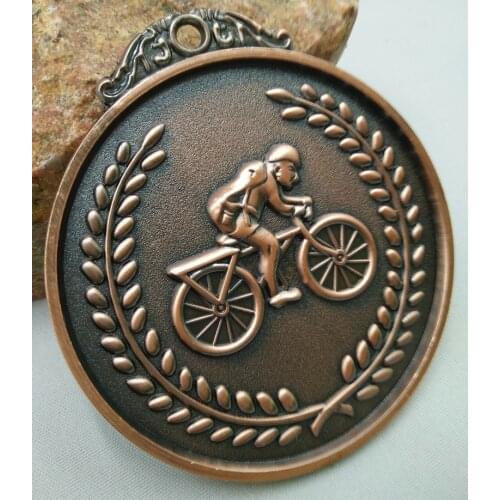 Cycling Medal Gift Coin Imperial Crown Craft Are Best In World Souvenirs Metal Communication Ability/self-confidence Developing