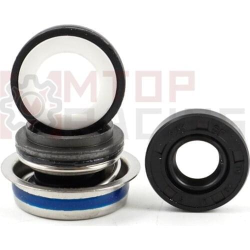 Water Pump Mechanical Seal Set For Suzuki GSXR1000 2009-2018 GSX-R600 GSX-R750 2006-2018 2010 2011 2012 2013 2014 2015 2016 2017