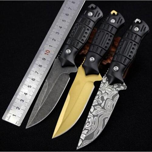 Hunting Fixed Blade Knife G10 handle 7CR13MOV Blade Tactical Survival Tools Outdoor Camping Knives Pocket Knife EDC Tools