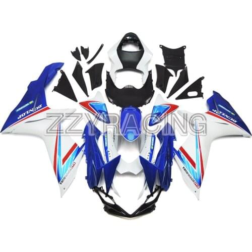 Full Motorcycle Fairings Kit for Suzuki GSXR600 GSXR750 K11 2011 2012 2013 2014 2015 2016 ABS Plastic Body Work Blue White Black