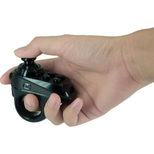 R1 Mini Ring Bluetooth-compatible 4.0 Rechargeable Wireless VR Remote Game Controller Joystick Gamepad For Android 3D Glasses