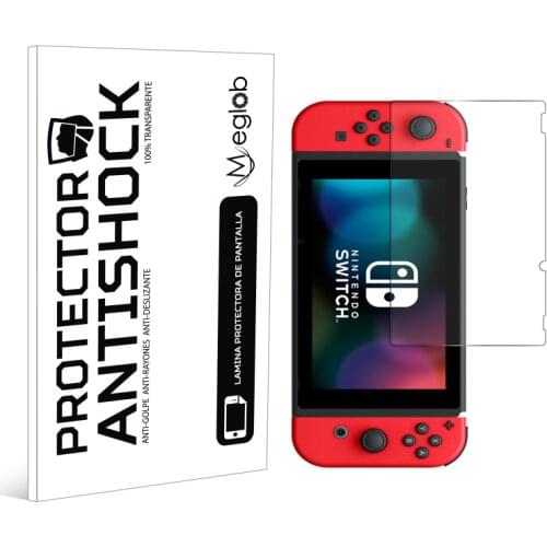 Screen protector Anti-Shock Anti-scratch Anti-Shatter compatible with Nintendo Switch