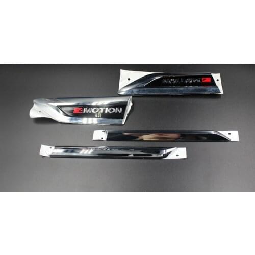 OEM Side Wing Fender Badge Emblem Metal Alloy 4 Motion Logo Sticker for VW Tiguan MK2 2017 2018