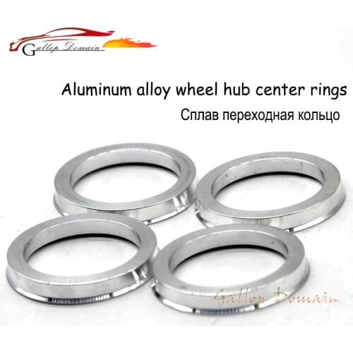 4pieces/lots 60.1-54.1 Hub Centric Rings OD=60.1mm ID= 54.1mm Aluminium Wheel hub rings Free Shipping Car-Styling