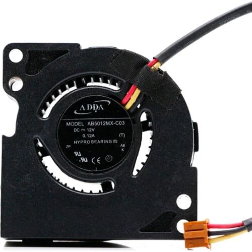 5020 DC12V 0.12a AB5012MX-C03 5CM turbo drum fan 6 Month Warranty