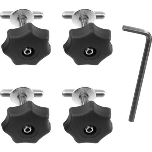 Car Locking Rail 50mm Screws Vehicle Nut Bolt Mounting Accessories for T5 T6 Multiflex Board 50mm