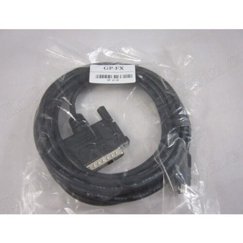 FreeShip OEM GP-FX Cable to connect DIGITAL GP Touch Panel HMI and FX2N/ FX1N PLC,GPFX, Compatible GP FX