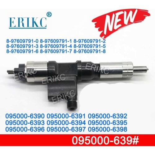 Diesel 095000-6395 095000-6394 8-97609791-0 8-97609791-5 095000-6390 Fuel Injector Common Rail Injector for DENSO