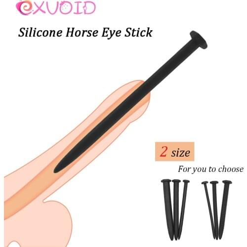 EXVOID Soft Stretching Penis Plug Tube Catheters Sounds Sex Toys for Men Silicone Urethral Dilator 3PCS Male Penis Insert Device