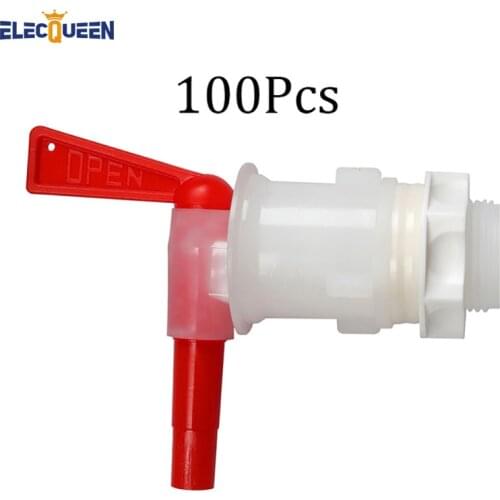 Home Brewing Plastic Bottle Spigot Valve Home Homebrew Beer Tap Faucet Fermentation Wine Making Bucket Dispenser 100Pcs/lot