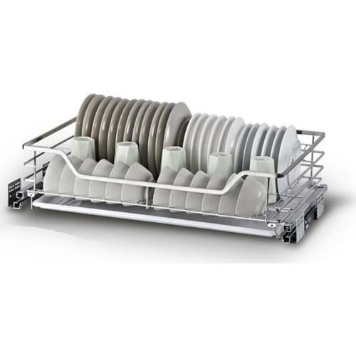 Malzemeleri Dish Despensa Gabinete Pantries Stainless Steel Rack Organizer Cocina Kitchen Cabinet Cestas Para Organizar Basket