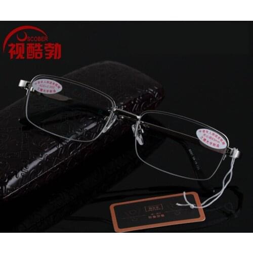 2019 Ultralight Progressive multifocal reading glasses men smart zoom titanium reading glasses women far near sight anti-blue Walking and Driving presbyopic glasses