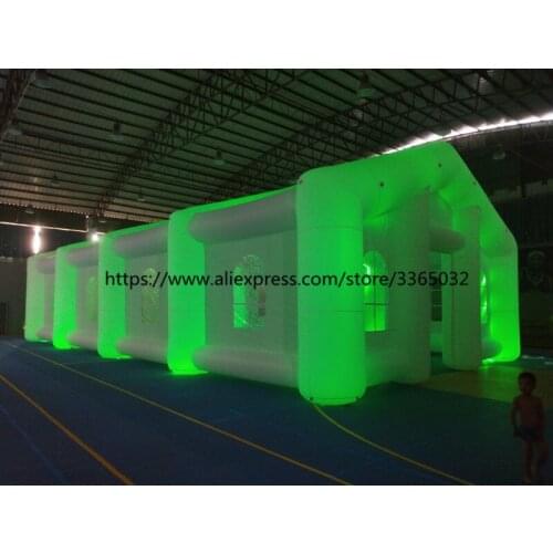 Outdoor giant inflatable wedding tent, inflatable led party tent for sale