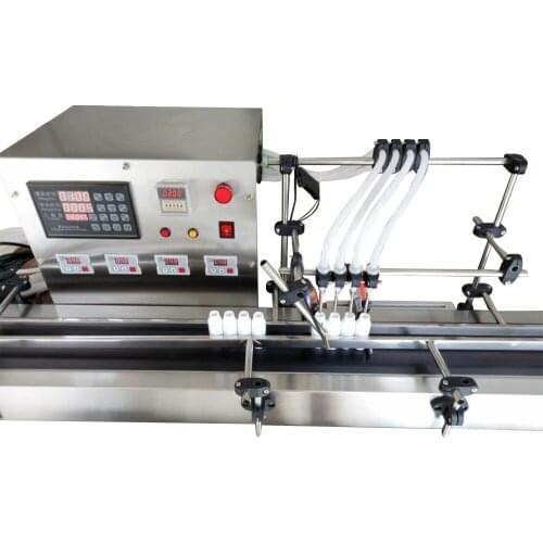 New Four Heads Liquid Filling Machine Full Automatic Filling 3L large flow