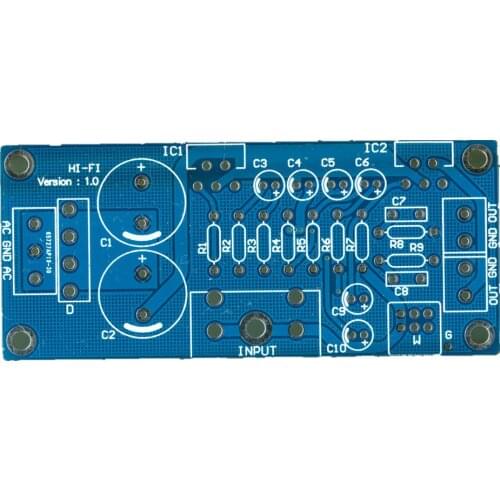 TDA2030A power amplifier board 2.0 LM1875T 2.0 power amplifier board super good sound quality no noise PCB empty board / parts