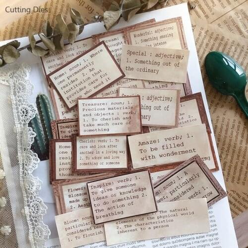 27Pcs/lot Junk Journal Self Adhesive Stationery Scrapbooking Stickers Happy Diary Planner Decorative Stickers DIY Paper Craft