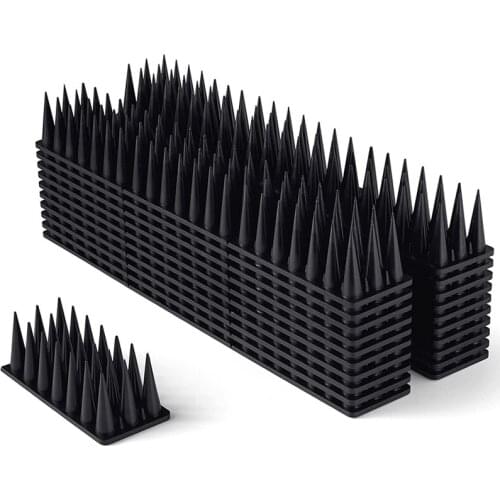 Bird Spikes, Defender Spikes for Bird Cat Squirrel Raccoon Animals Repellent to Keep Off Pigeon Crow, Spikes Fence