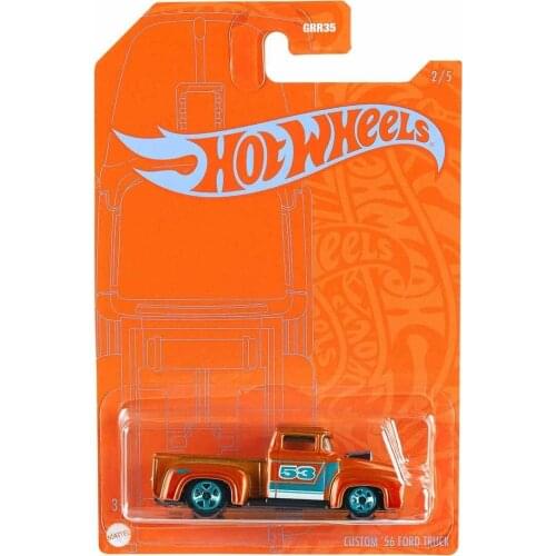 Hot Wheels Blue and Shiny Cars GRR35 - Custom '56 Ford Truck