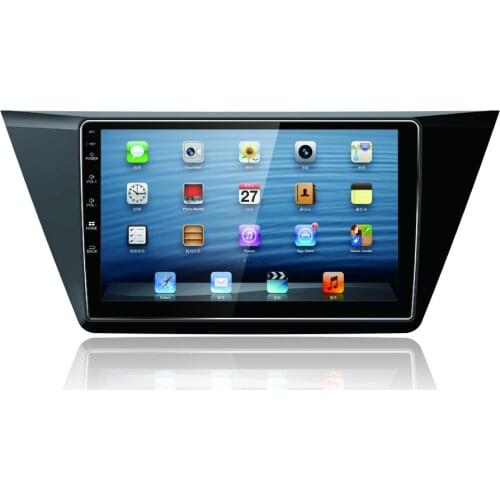 4G RAM Android 8.0 System 10.1 inch Car GPS Navigation Radio System Stereo Media DVD Player for Volkswagen Touran 2016