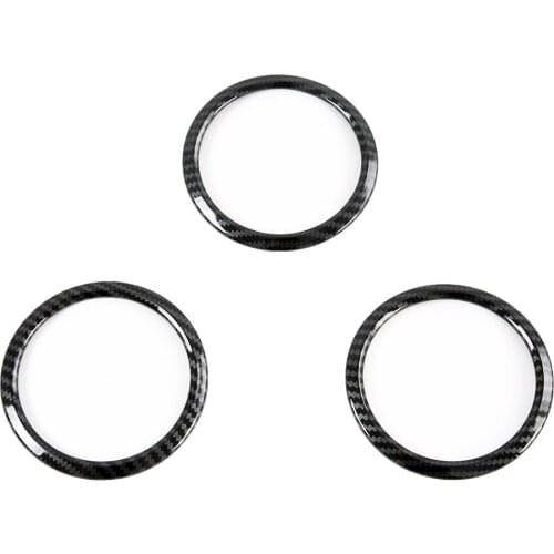 Carbon Fiber Front Center Air Conditioner Vent A/C Cover Trims Fit For Mercedes-Benz GLA 2020 2021 Accessories