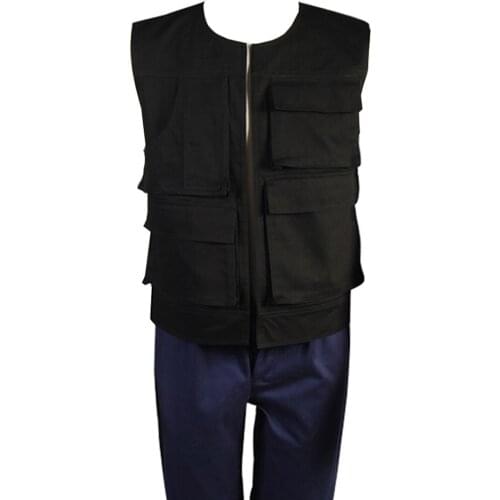 Wars Cosplay ANH A New Hope Han Solo Costume Han Solo Vest Movie Cosplay Costume Halloween Party Costume