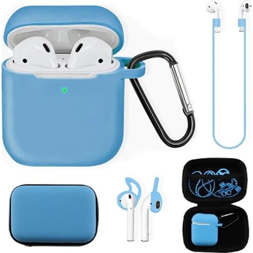 5 in 1 For AirPods Pro 1 2 3 Earphone Protective Case For Apple Airpods 3 2 Bluetooth Wireless Headset Covers For Xiaomi iPhone