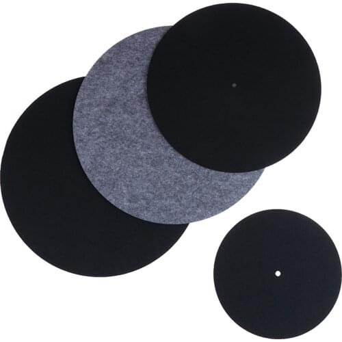 1Pcs New Practical Felt Turntable Platter Mat LP Slip Mat Audiophile 3mm Thick For LP Vinyl Record