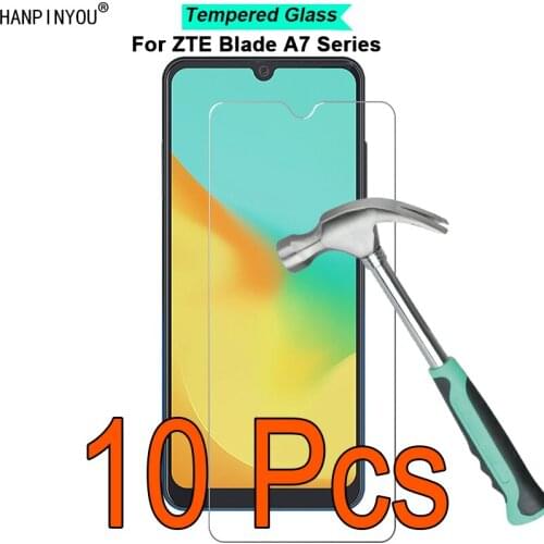 10 Pcs/Lot For ZTE Blade A7 / A7s / Prime / 2020 9H Hardness 2.5D Ultra-thin Toughened Tempered Glass Film Screen Protector