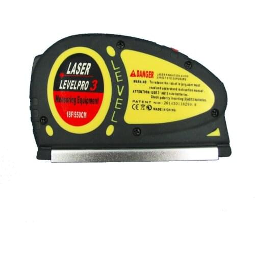 18F/550CM Laser Ruler Laser Level Yellow Optical Instruments Measuring Equipment