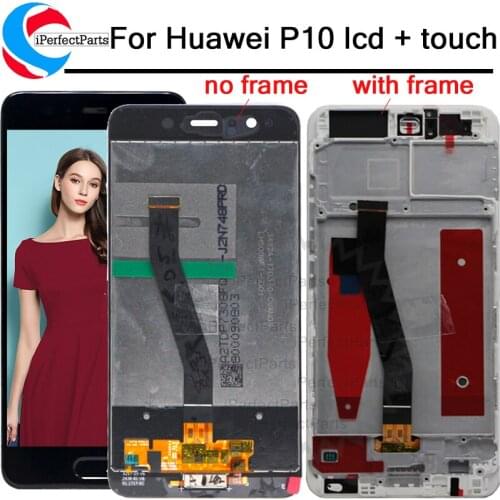 5.1'' Display For Huawei P10 LCD Touch Screen Digitizer Assembly Replacement For Huawei P10 LCD VTR-L09 VTR-L10 VTR-L29