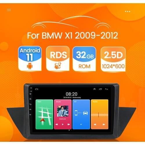 Android 10 Car Radio For BMW X1 E84 2009-2015 Car Stereo Audio Player GPS Navigation Multimedia Tape Recorder Head Unit BT