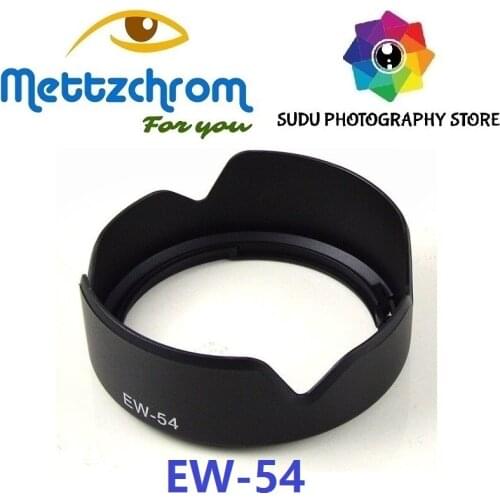 Mettzchrom EW-54 Bayonet Mount Lens Hood For Canon EF-M 18-55mm f/3.5-5.6 STM IS lens