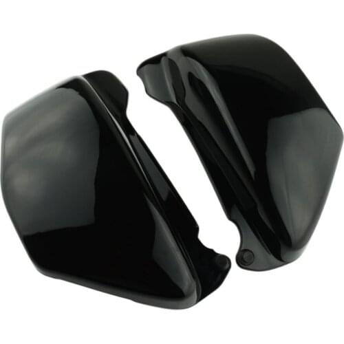 Motorcycle Black Battery Side Fairing Covers Fit For Honda Magna VF750 VF750C 1994-2004 2003 2002 2001 2000 1999 1998 1997 1996