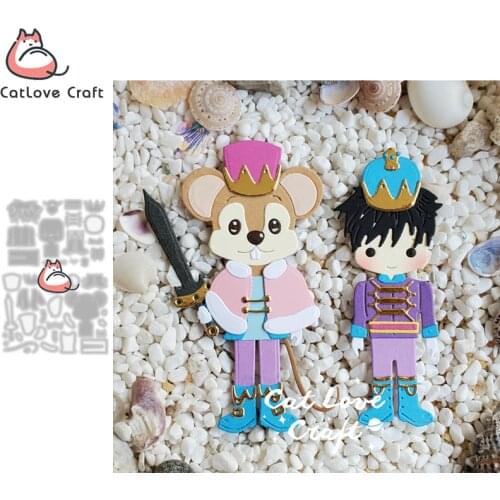 Catlove Christmas Characters Metal Cutting Dies Scrapbooking Stencil Die Cuts Card Making DIY Craft Embossing New Dies For 2021