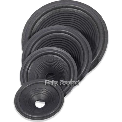 4"/5"/6.5"/8"/10" inch 25mm/30mm/36mm/47mm Core Speaker Cone Paper Basin Woofer Drum Paper Foam Edge Trumper Bass Repair Parts
